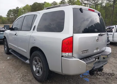 2004 Nissan Pathfinder Armada Le from USA, damaged, VIN 5N1AA08B74N706216